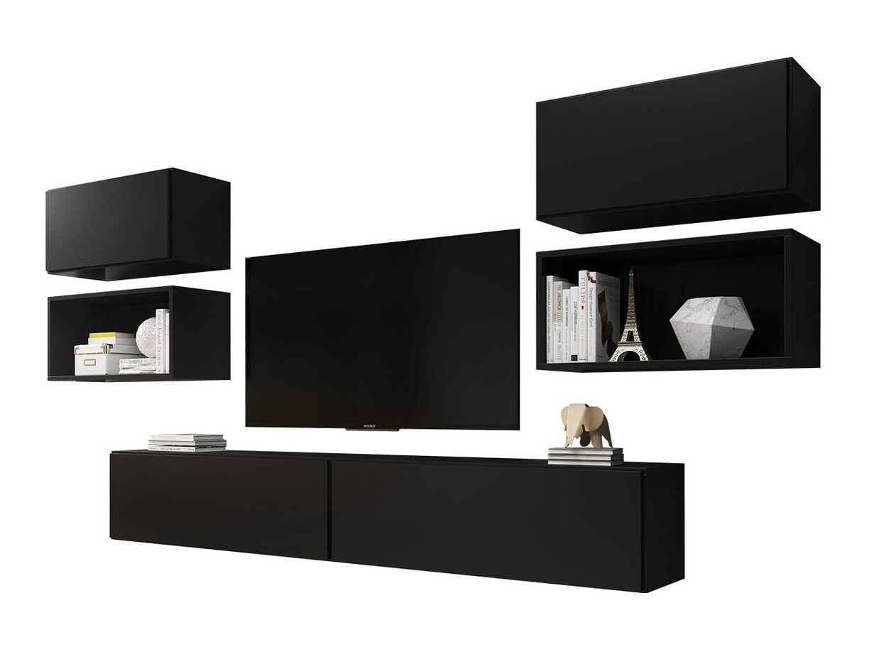 Nappali szett Corbele 108 (Fekete)