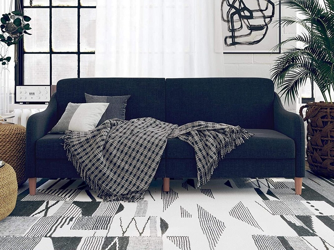 Kanapéágy Tulsa 120 (Sötétkék)