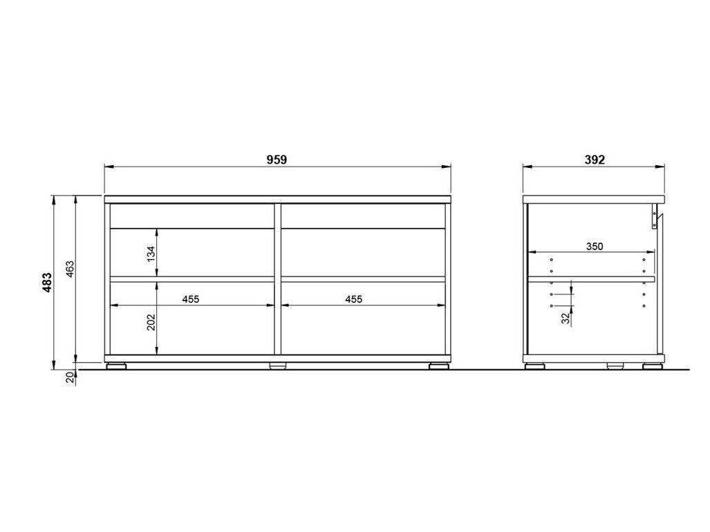 Cipőtároló Elitivi 101 (Bükkfa)