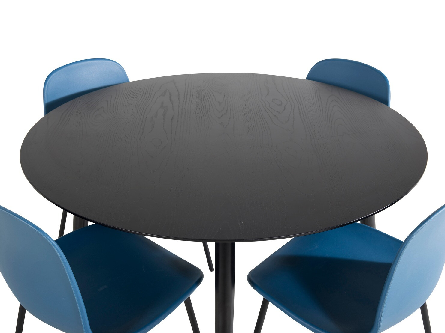 Étkezőgarnitúra Dallas 1622 (Kék + Fekete)