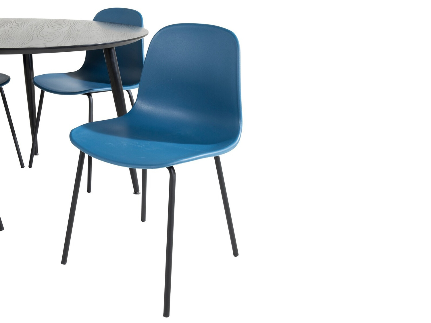 Étkezőgarnitúra Dallas 1622 (Kék + Fekete)