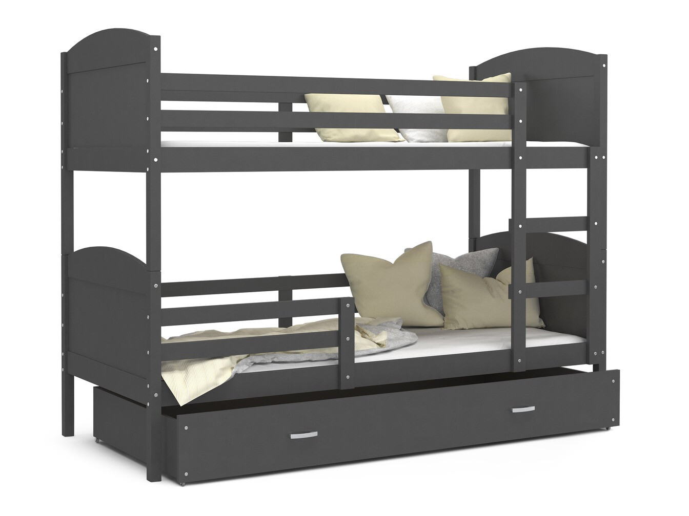 Emeletes ágy Aurora 102 (Szürke)