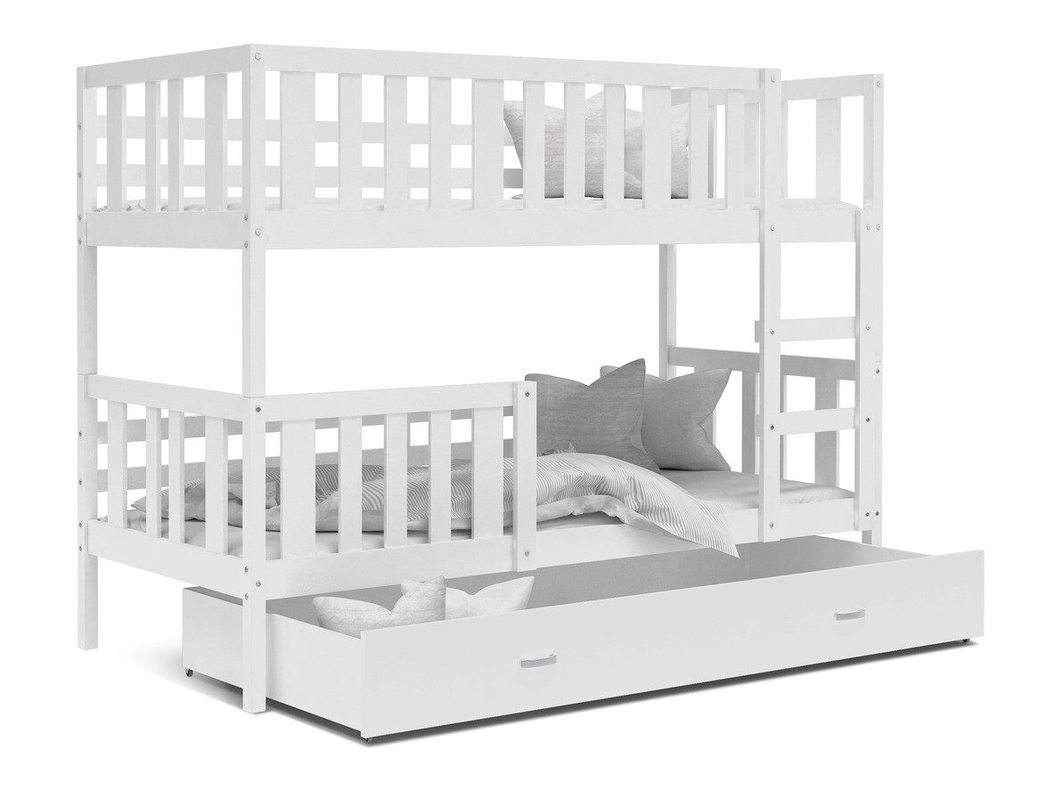 Emeletes ágy Aurora 147 (Fehér)