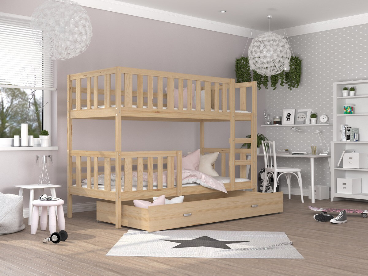 Emeletes ágy Aurora 147 (Fenyő)