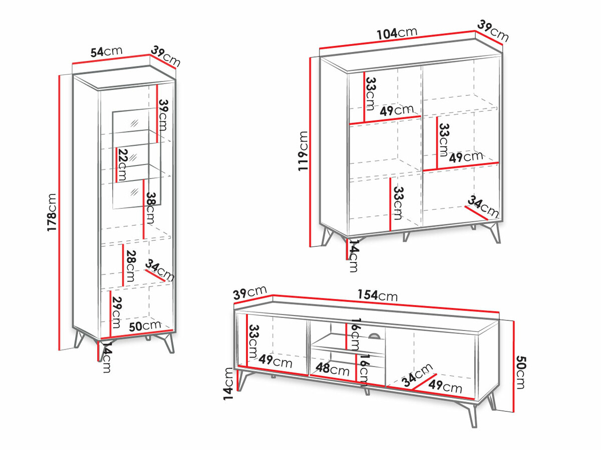 Nappali szett Alelmo 107