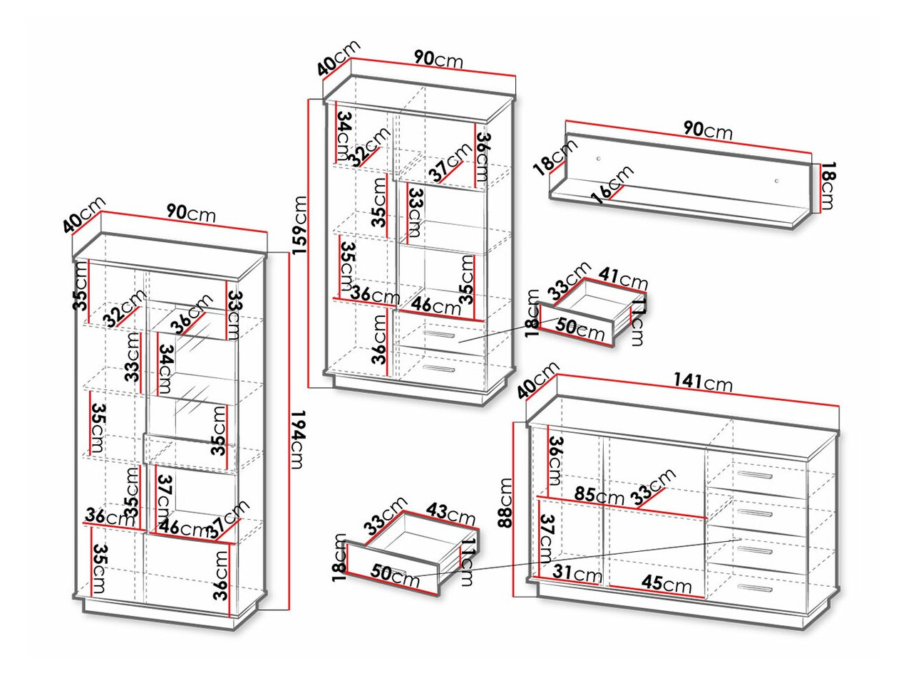 Nappali szett Tenodeu 116