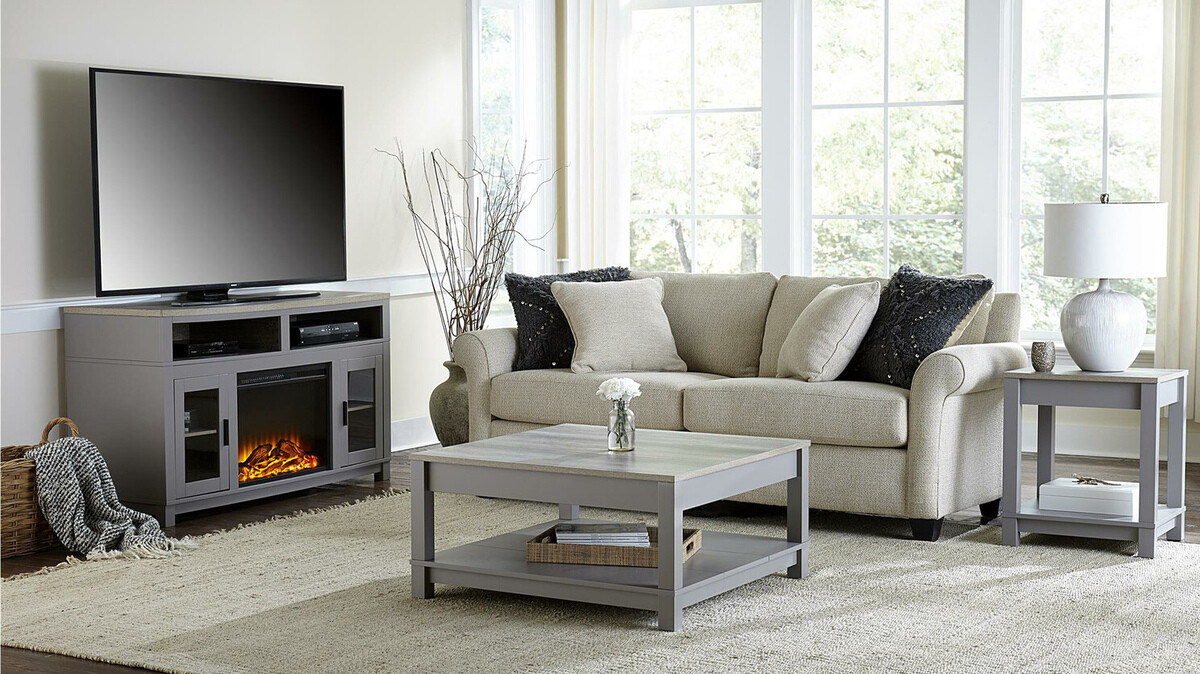 Dohányzóasztal Tulsa 300 (Szürke + Világosbarna)