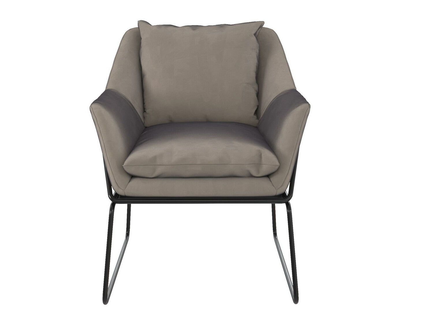 Fotel Tulsa 302 (Szürke + Fekete)