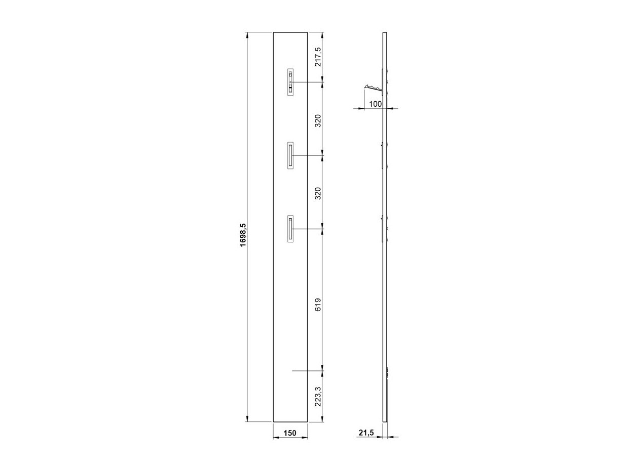 Fogas Cirsale 100 (Világosszürke)