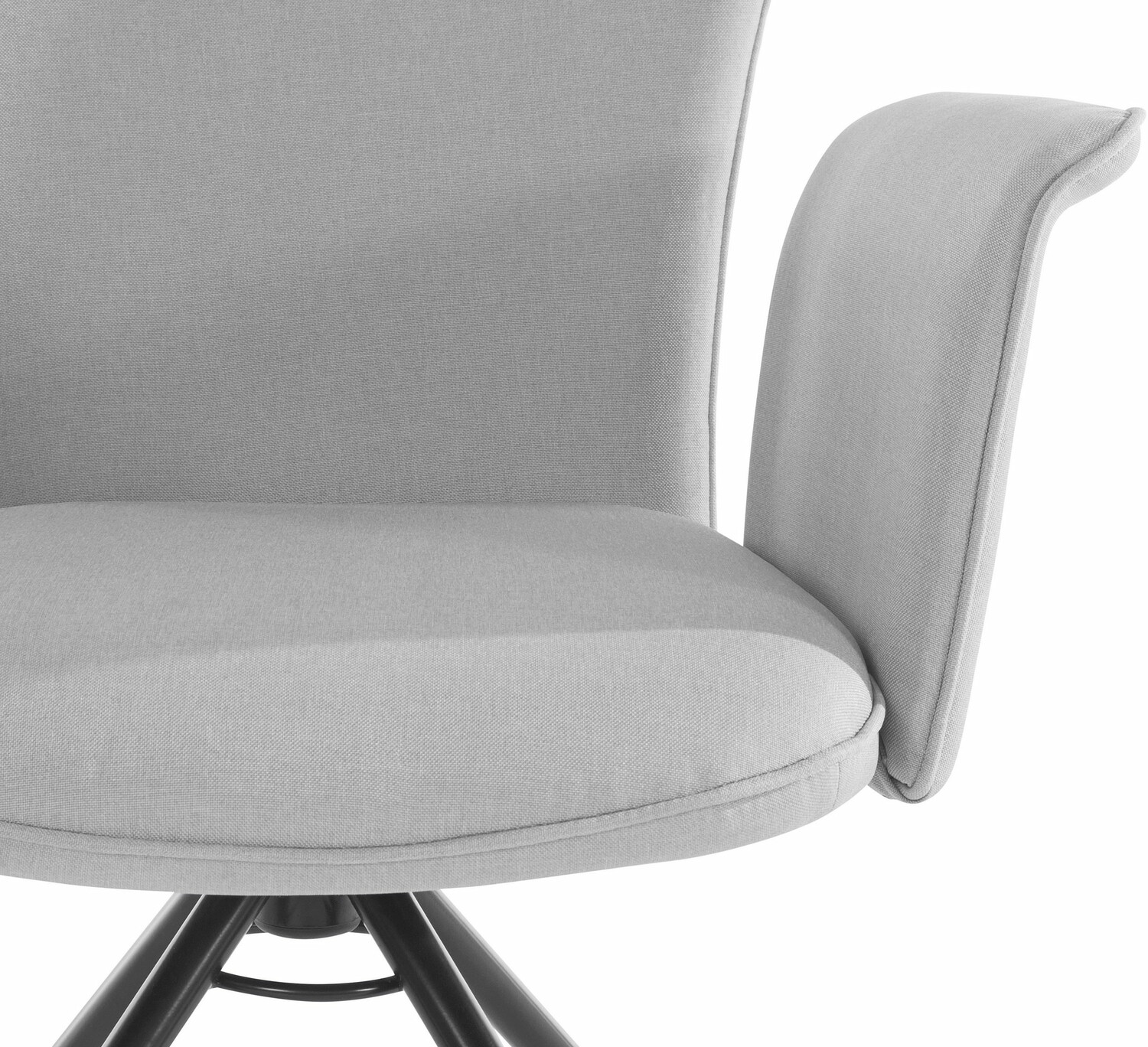 Szék készlet Denton 537 (Világosszürke + Fekete)