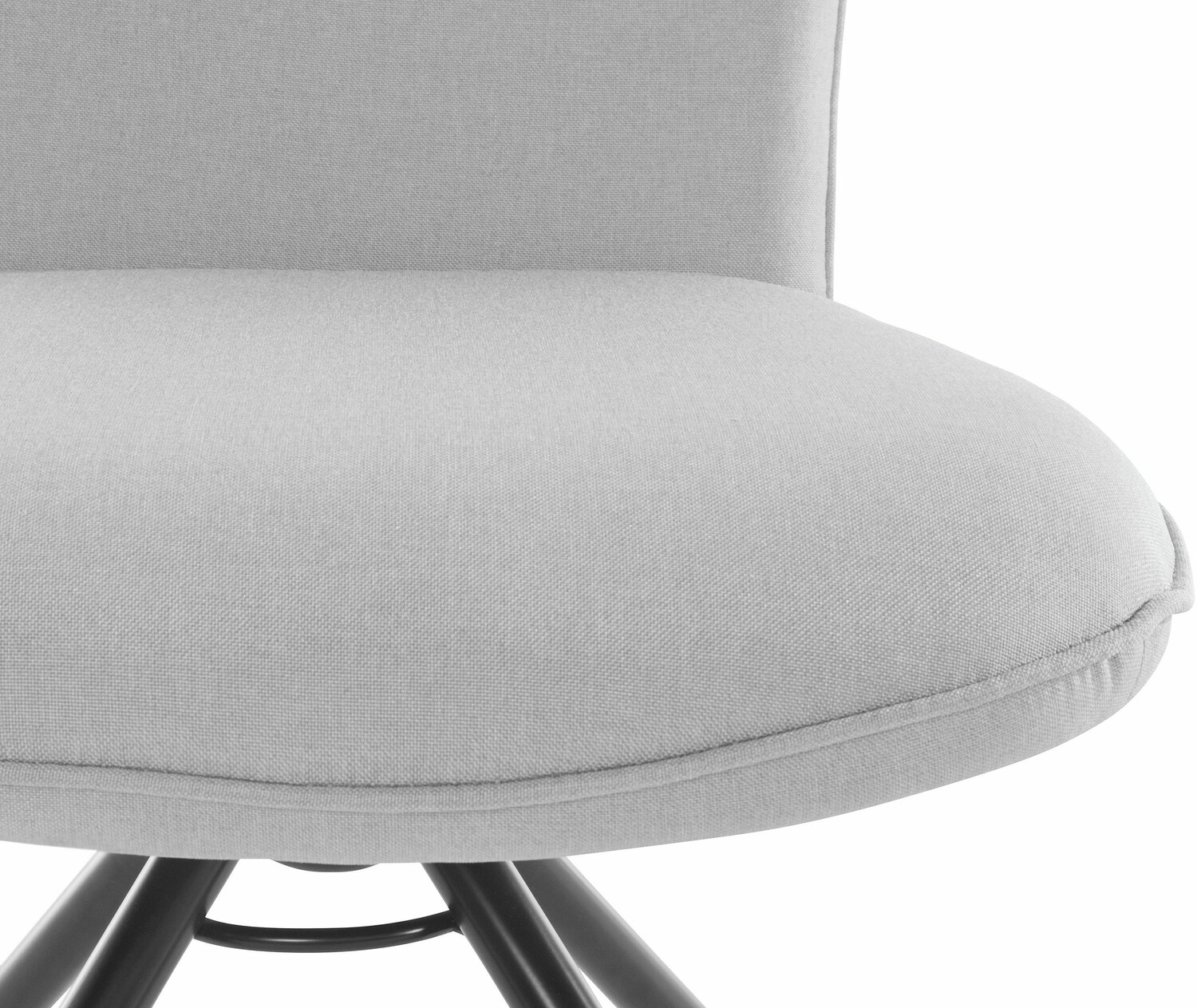 Szék készlet Denton 539 (Világosszürke + Fekete)