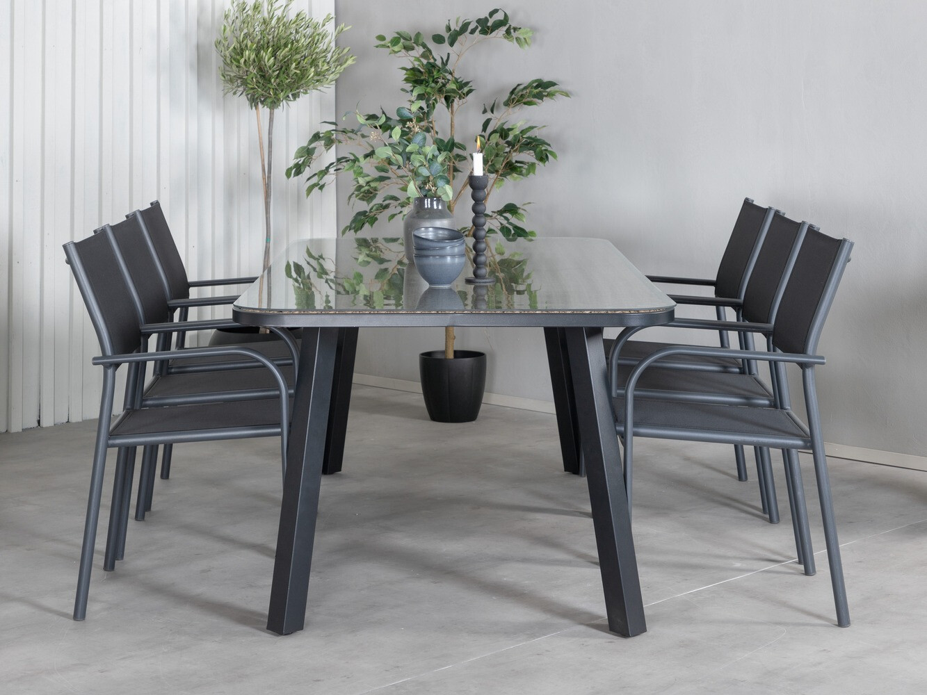 Asztal és szék garnitúra Dallas 545