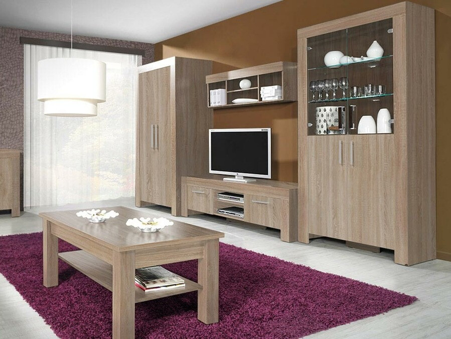 Könyvespolc Melfeli 101 (Sonoma tölgy)