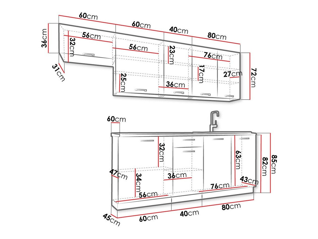 Konyhabútor Trenton 173