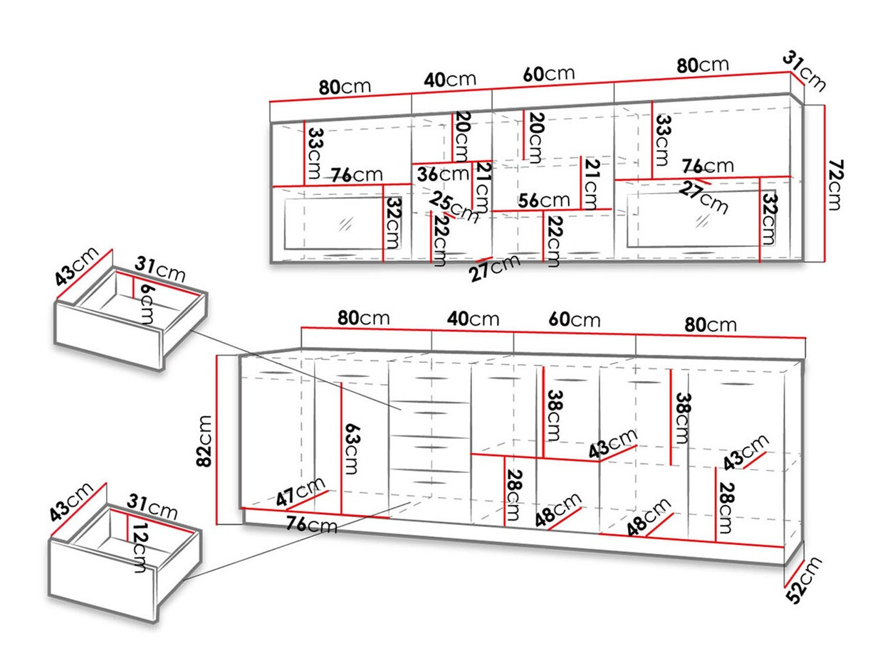 Konyhabútor Tucson 159