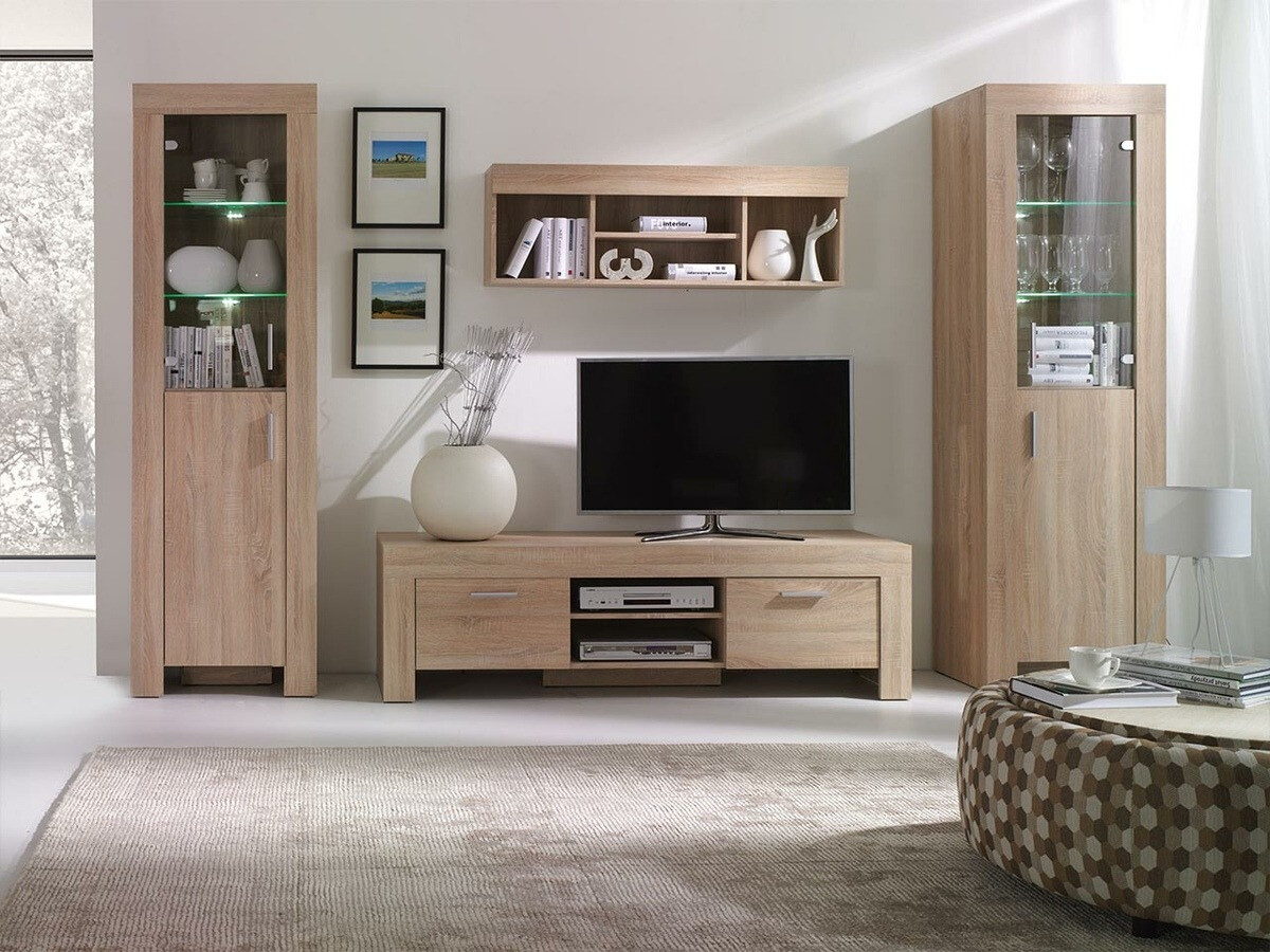 TV-állvány Melfeli 111 (Sonoma tölgy)