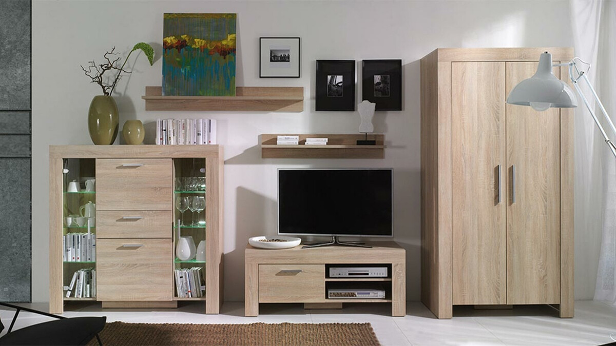 TV-állvány Melfeli 112 (Sonoma tölgy)