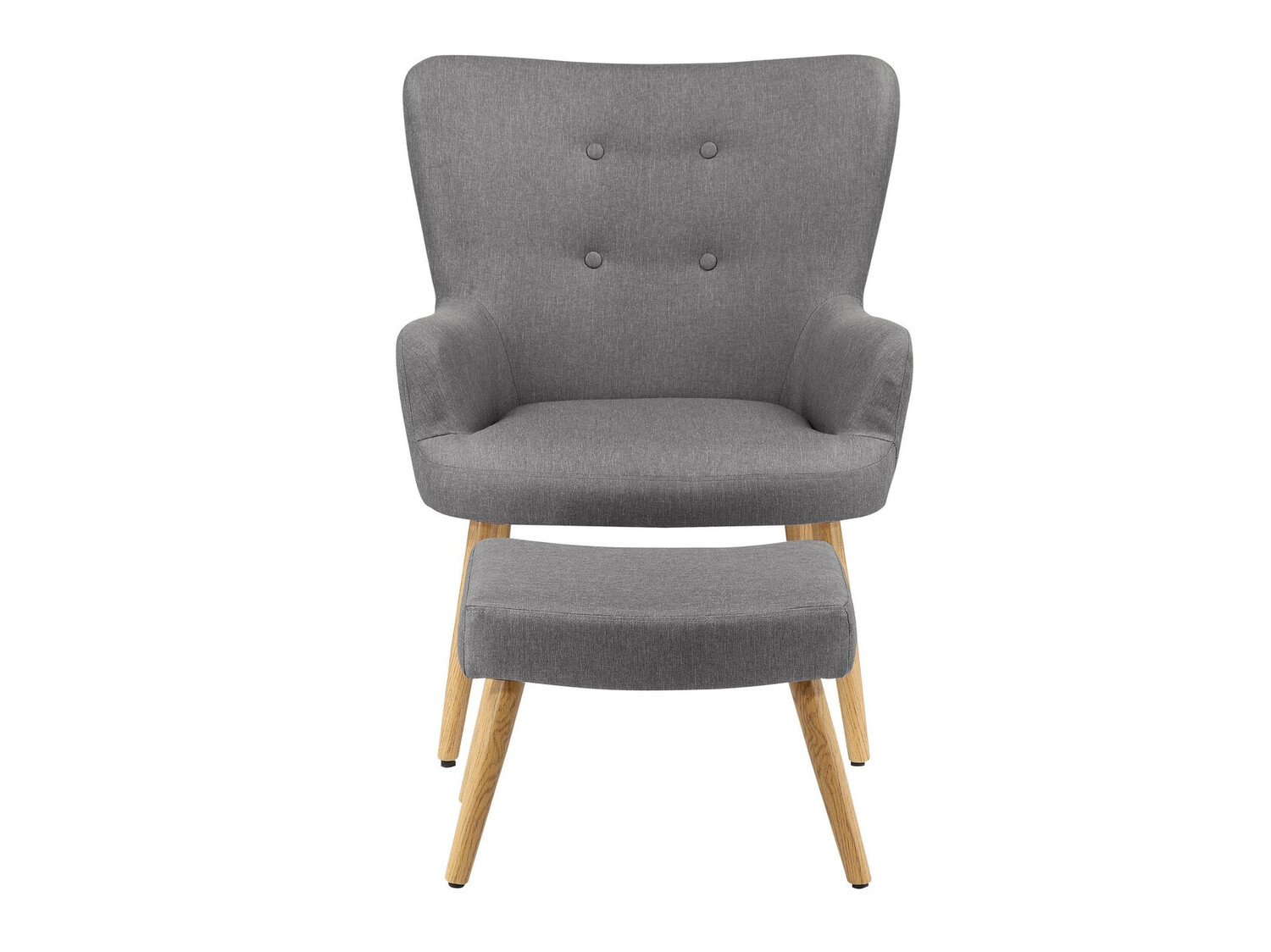 Fotel Denton 326 (Szürke + Barna)