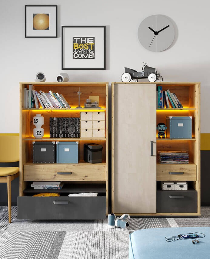 Könyvespolc Orlveno 117