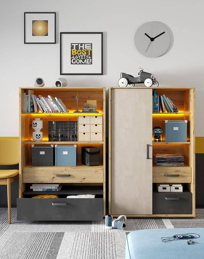 Könyvespolc Orlveno 122