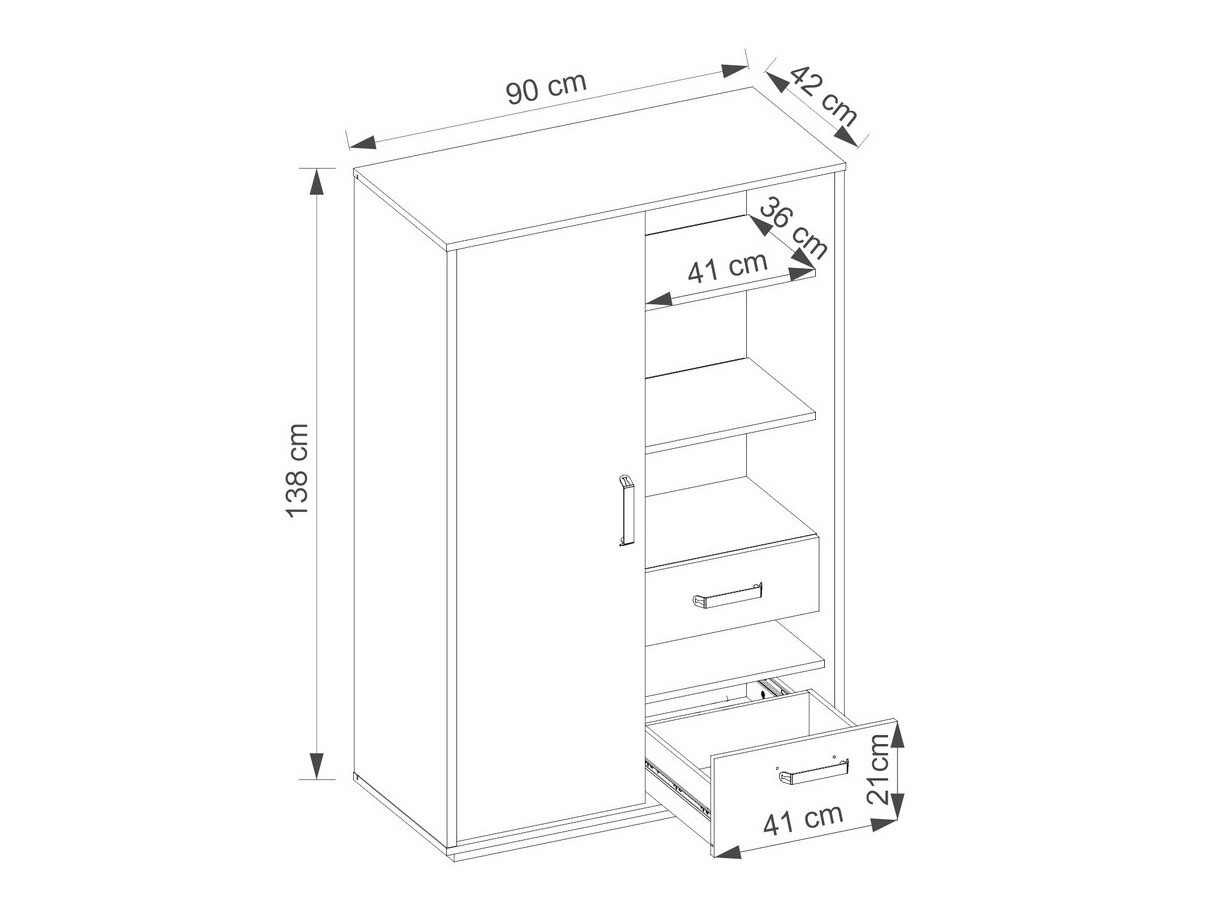 Könyvespolc Orlveno 122