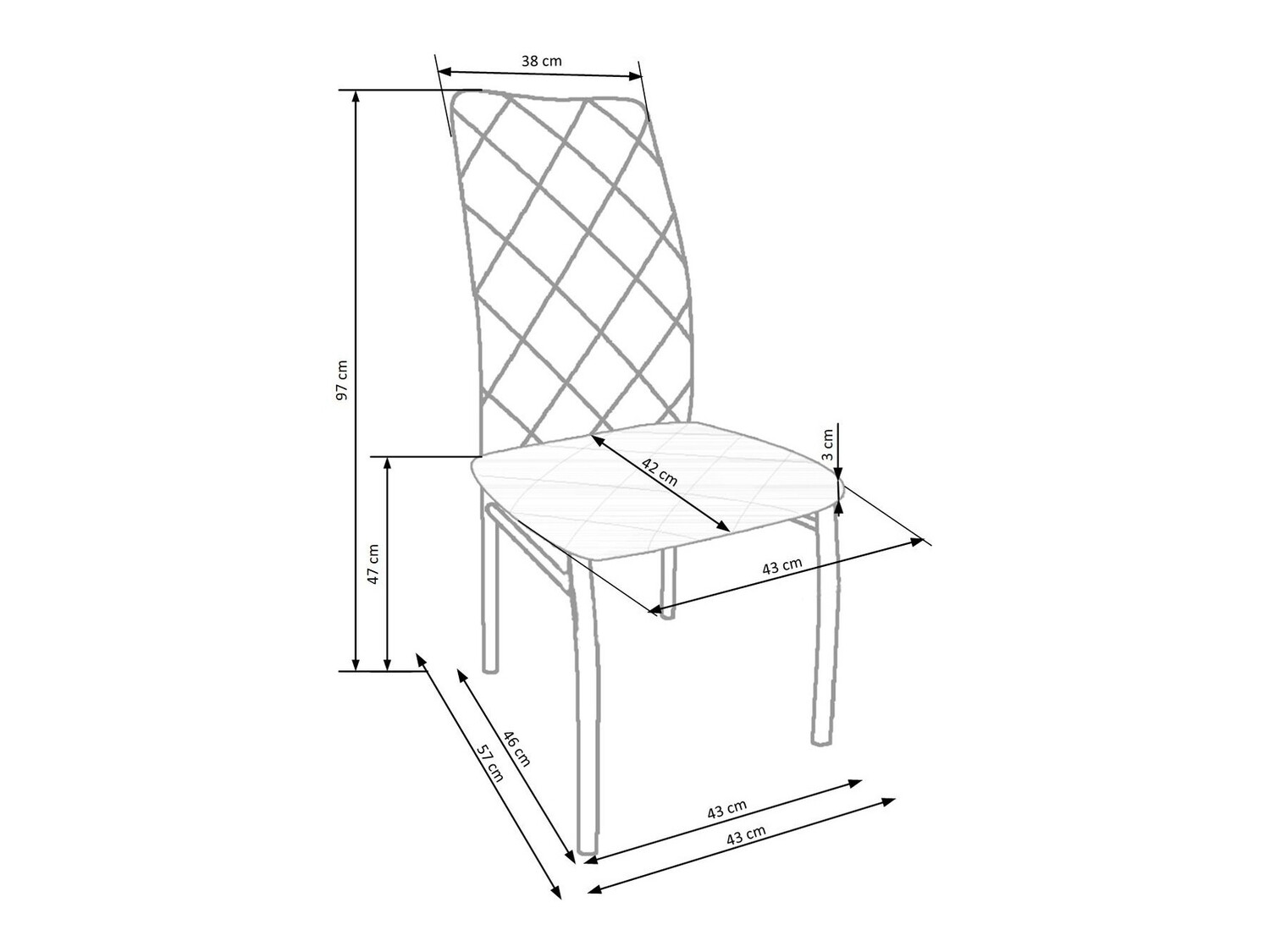 Szék Houston 525 (Bézs)