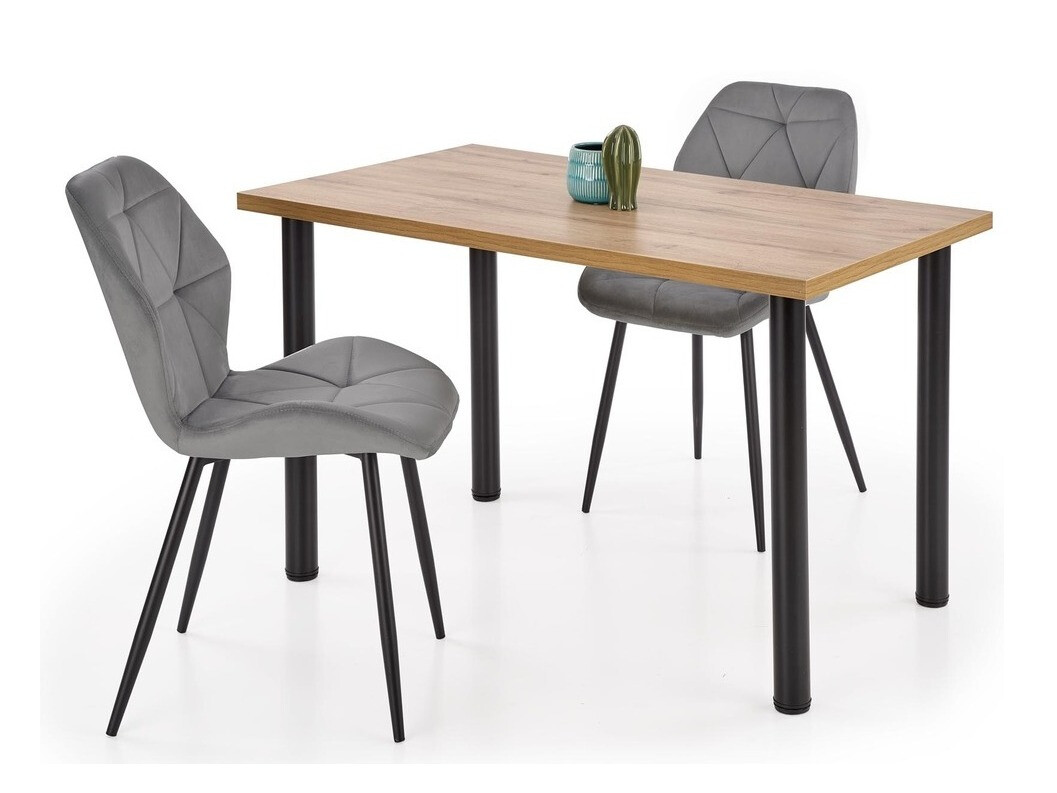 Asztal Houston 1061 (Wotan tölgy + Fekete)