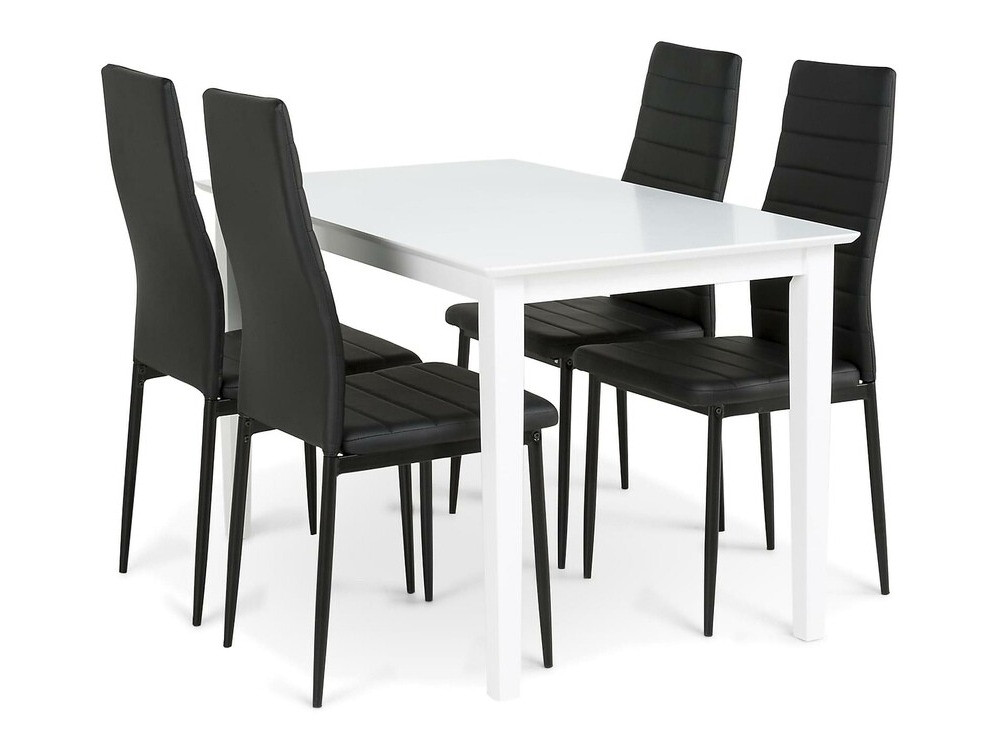 Étkezőgarnitúra Scandinavian Choice 714 (Fekete)