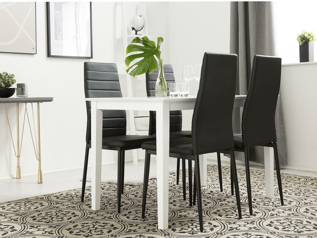 Étkezőgarnitúra Scandinavian Choice 714 (Fekete)