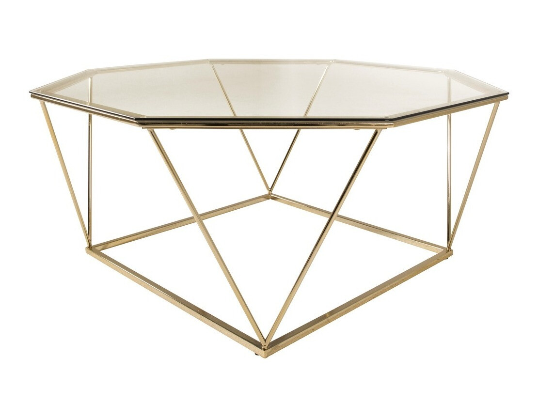 Dohányzóasztal Dallas 4211 (Aranysárga)