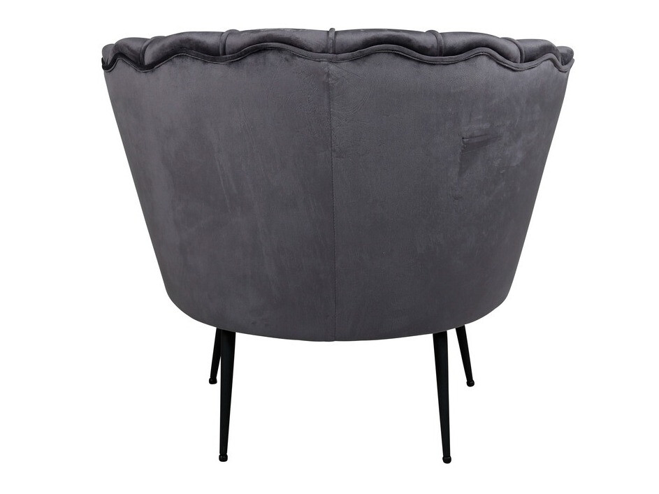 Fotel Dallas 1705 (Sötétszürke + Fekete)