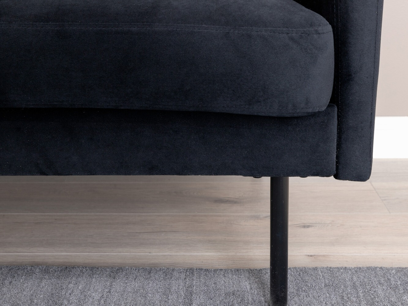 Kanapé Fercame 100 (Fekete)