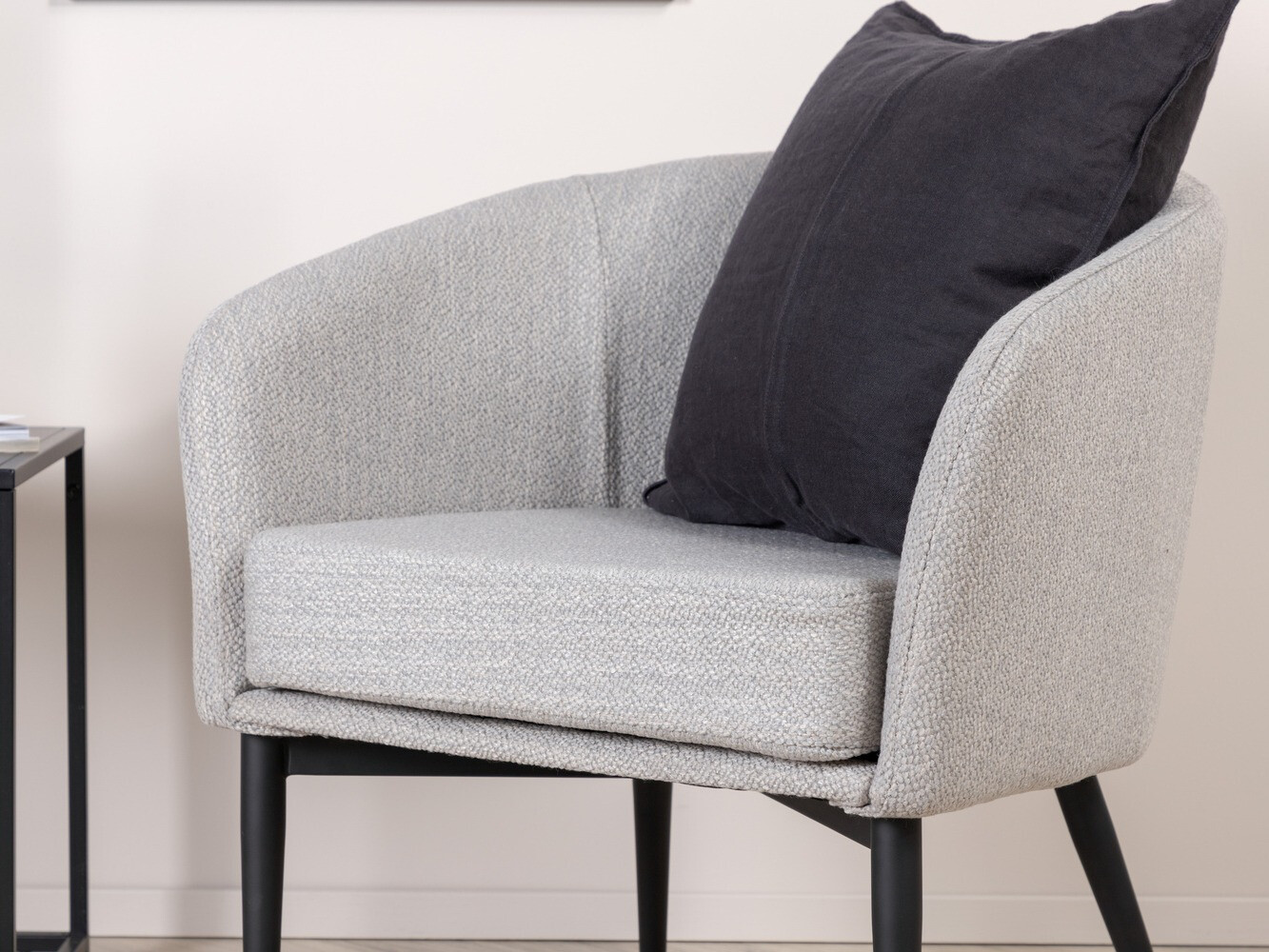 Fotel Dallas 1706 (Szürke + Fekete)