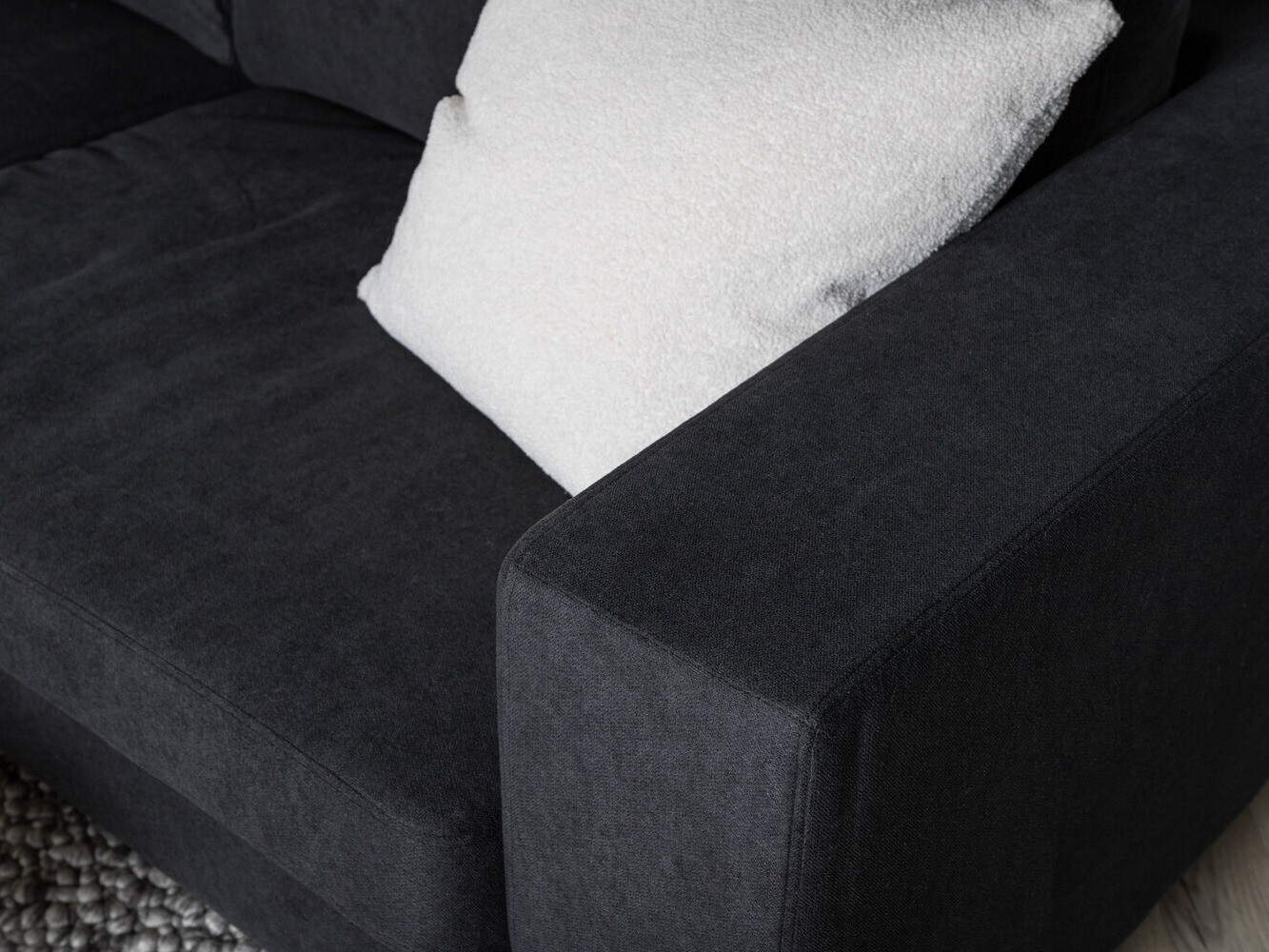 Kanapé Dallas 2910 (Fekete)