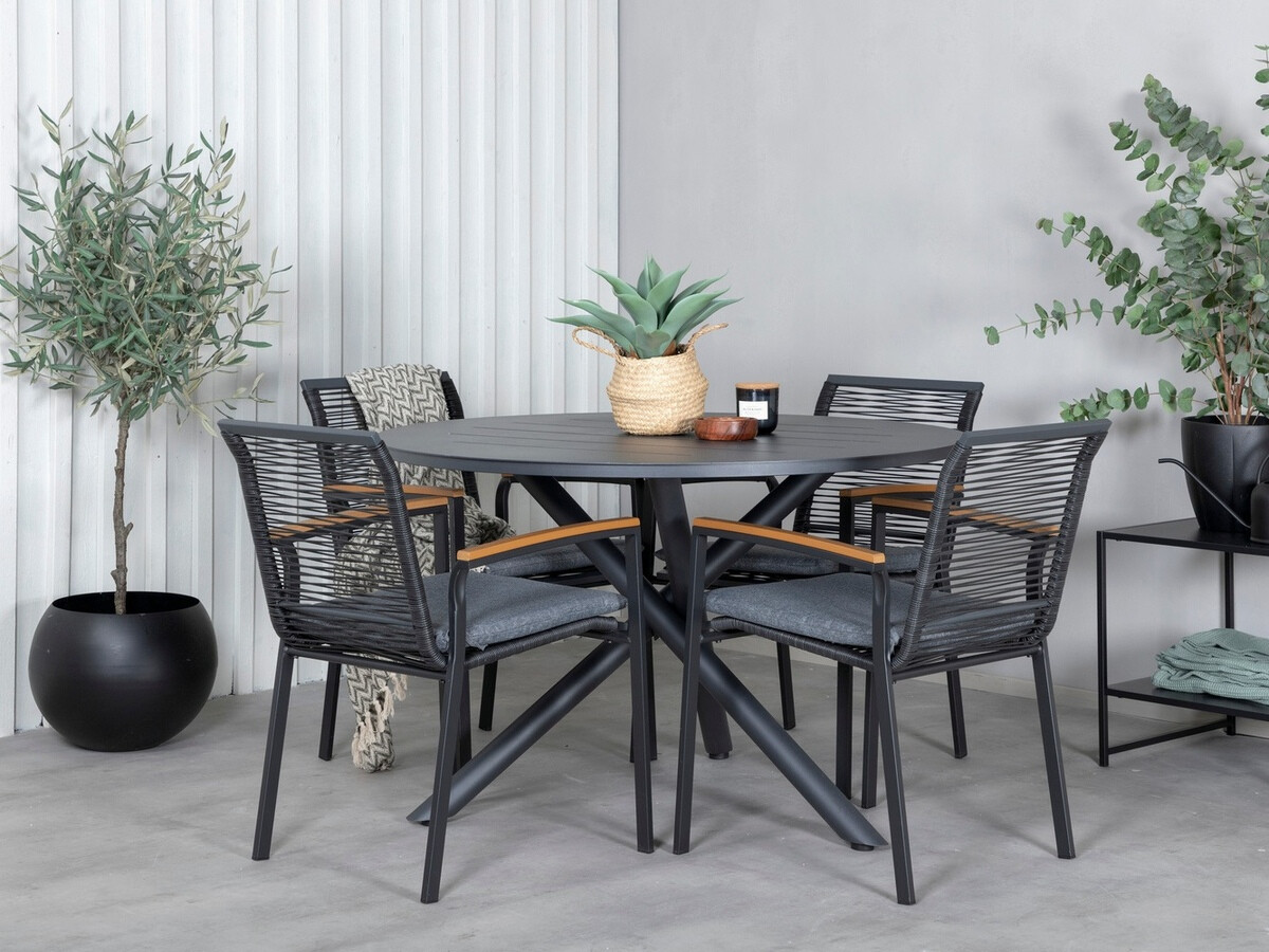 Asztal és szék garnitúra Dallas 1055