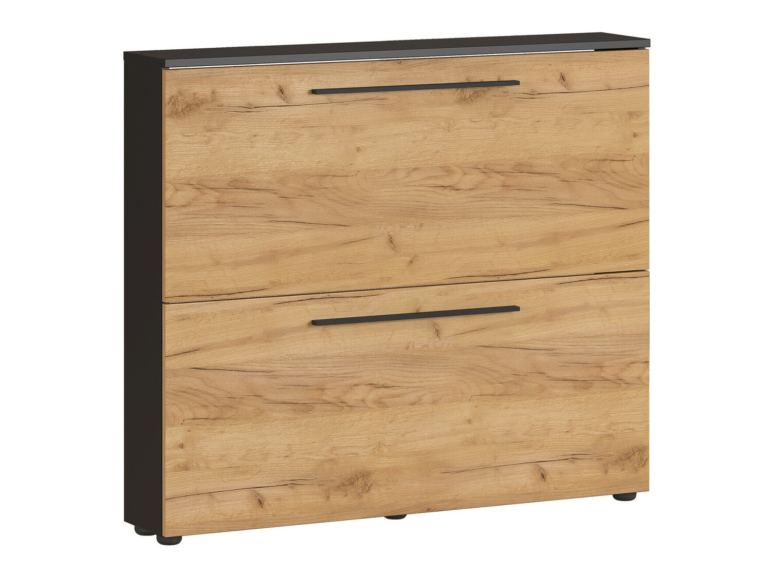 Cipőtároló Sacramento 349 (Navarra tölgy + Grafit)