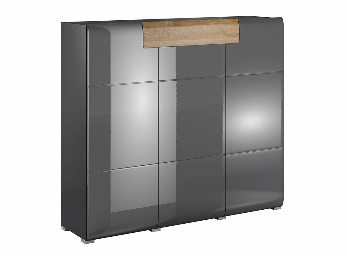 Komód Torsone 112 (Antracit + Gloss antracit + Grandson tölgy)