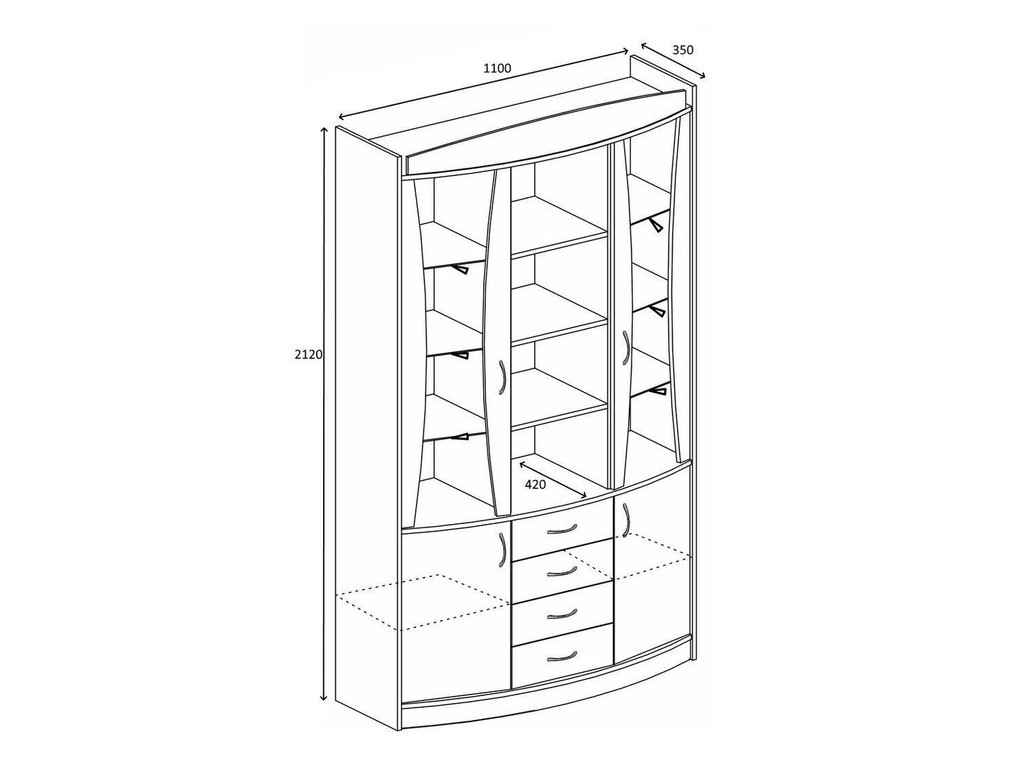 Nappali szett Omaha A111 (Triufel tölgy)