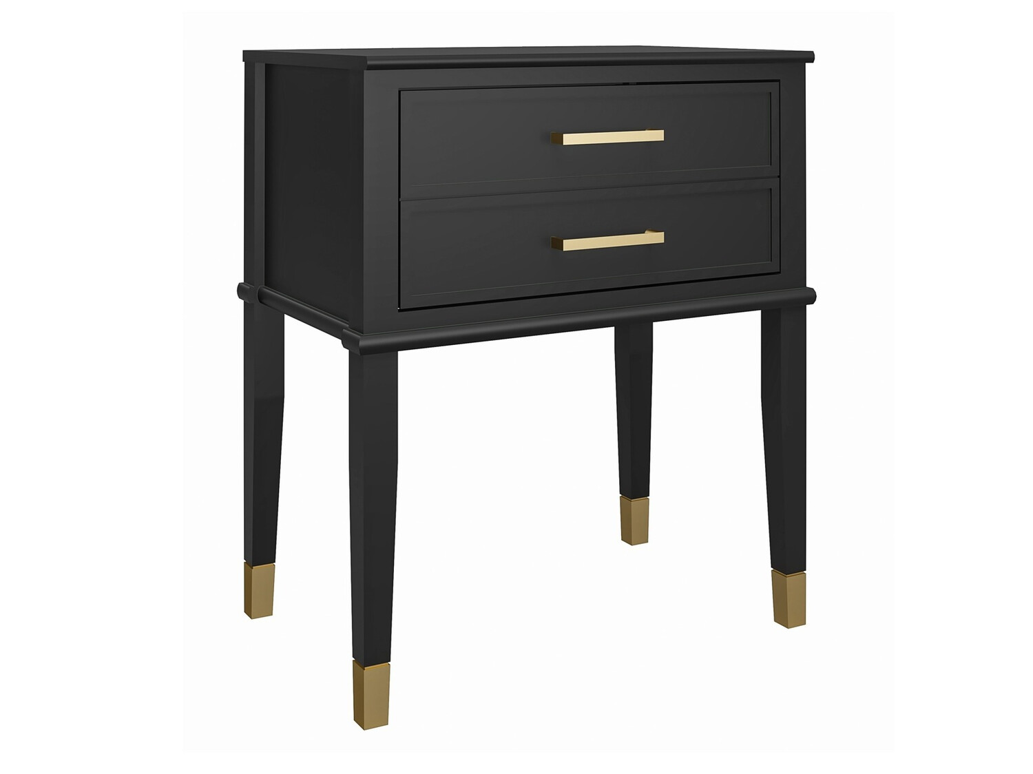 Éjjeliszekrény CosmoLiving by Cosmopolitan Belromu 104 (Fekete)