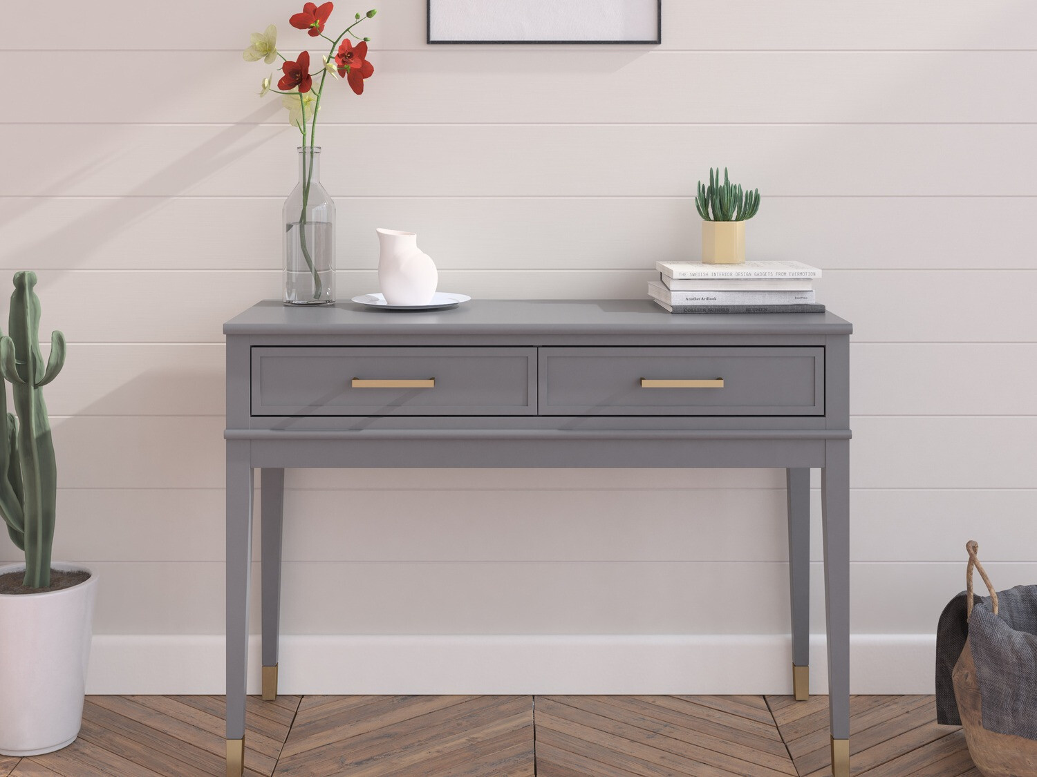 Konzolasztal CosmoLiving by Cosmopolitan Belromu 106 (Grafit)