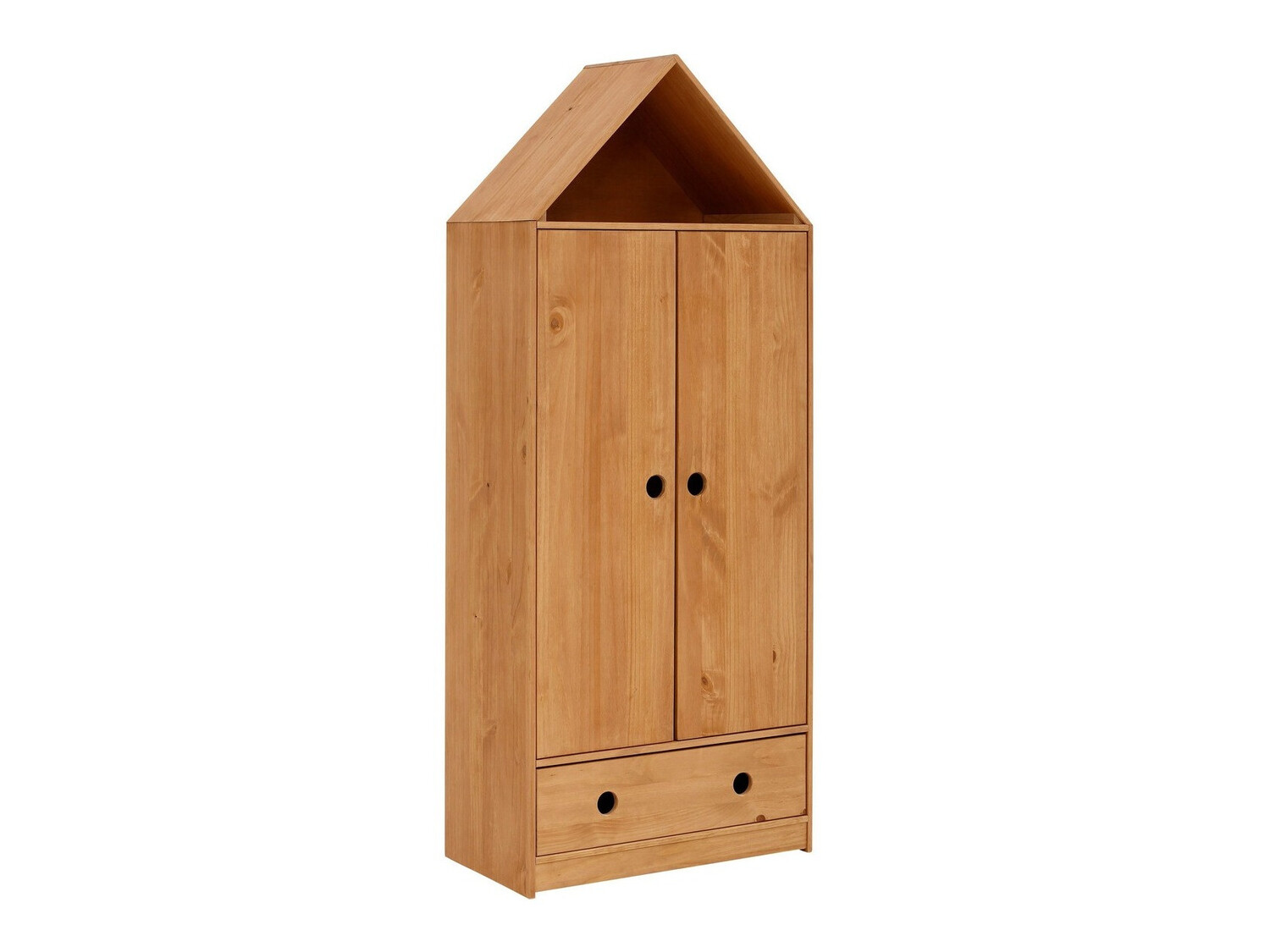 Gardróbszekrény Ruvfiva 119 (Fenyő)