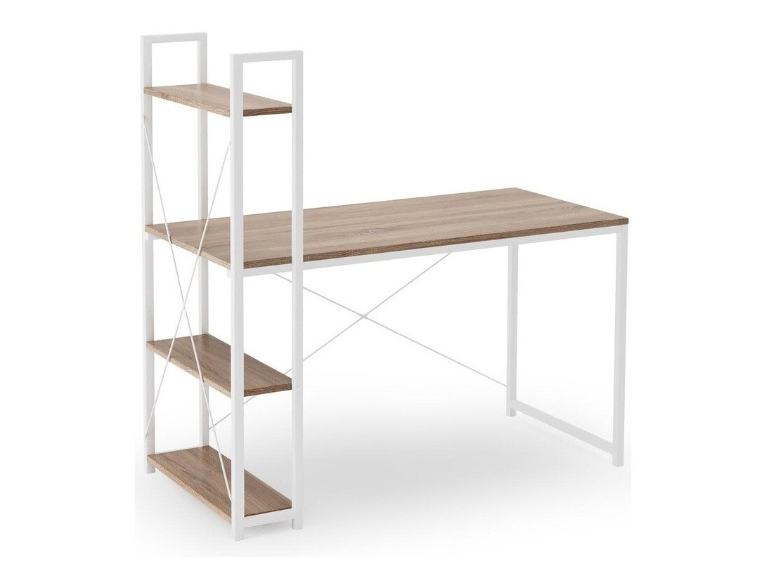 Íróasztal Houston 1888 (Sonoma tölgy + Fehér)