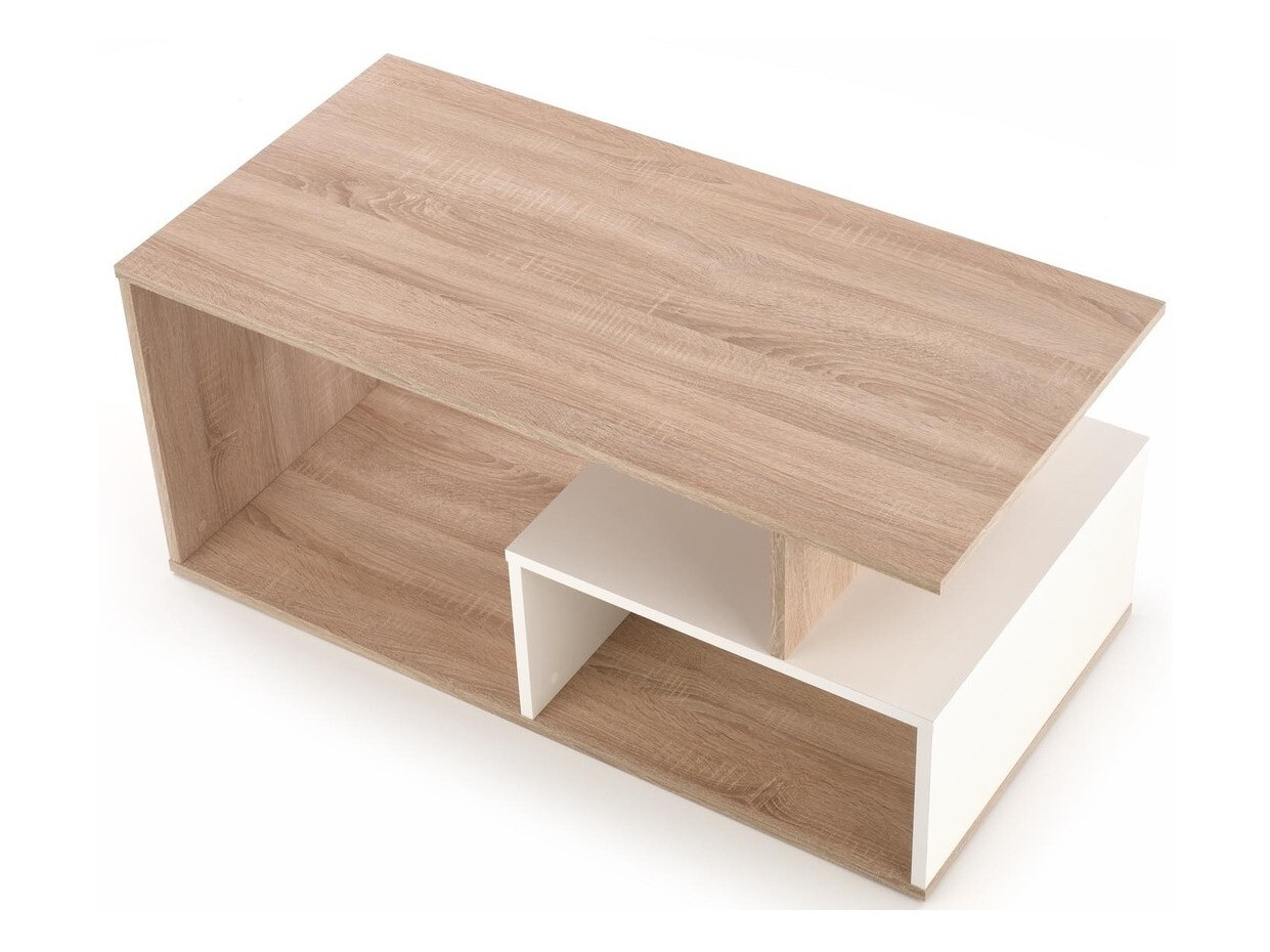 Dohányzóasztal Houston 956 (Sonoma tölgy + Fehér)