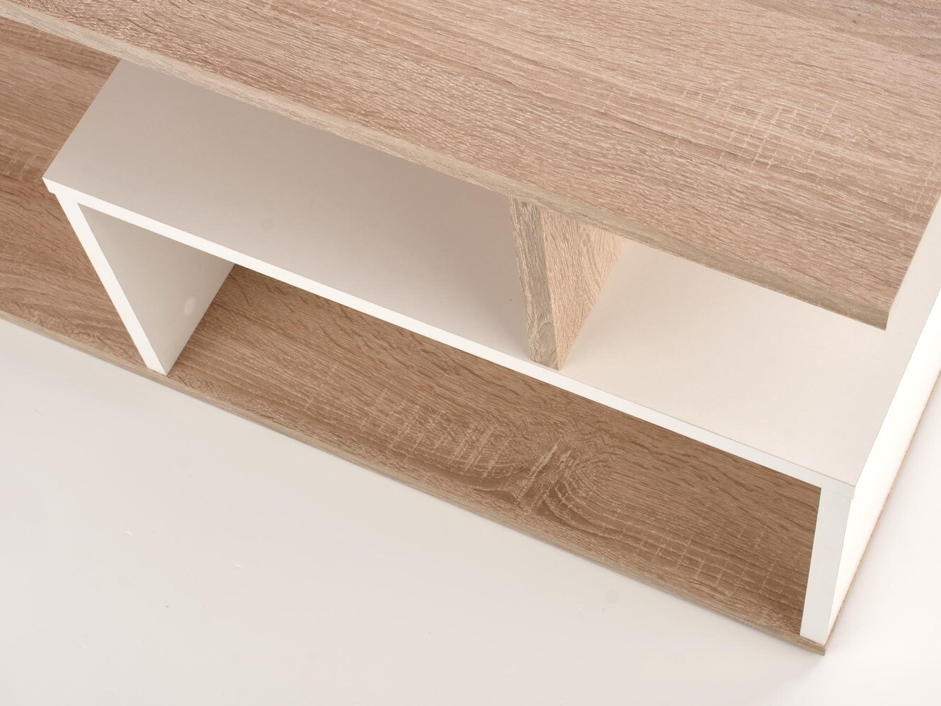 Dohányzóasztal Houston 956 (Sonoma tölgy + Fehér)