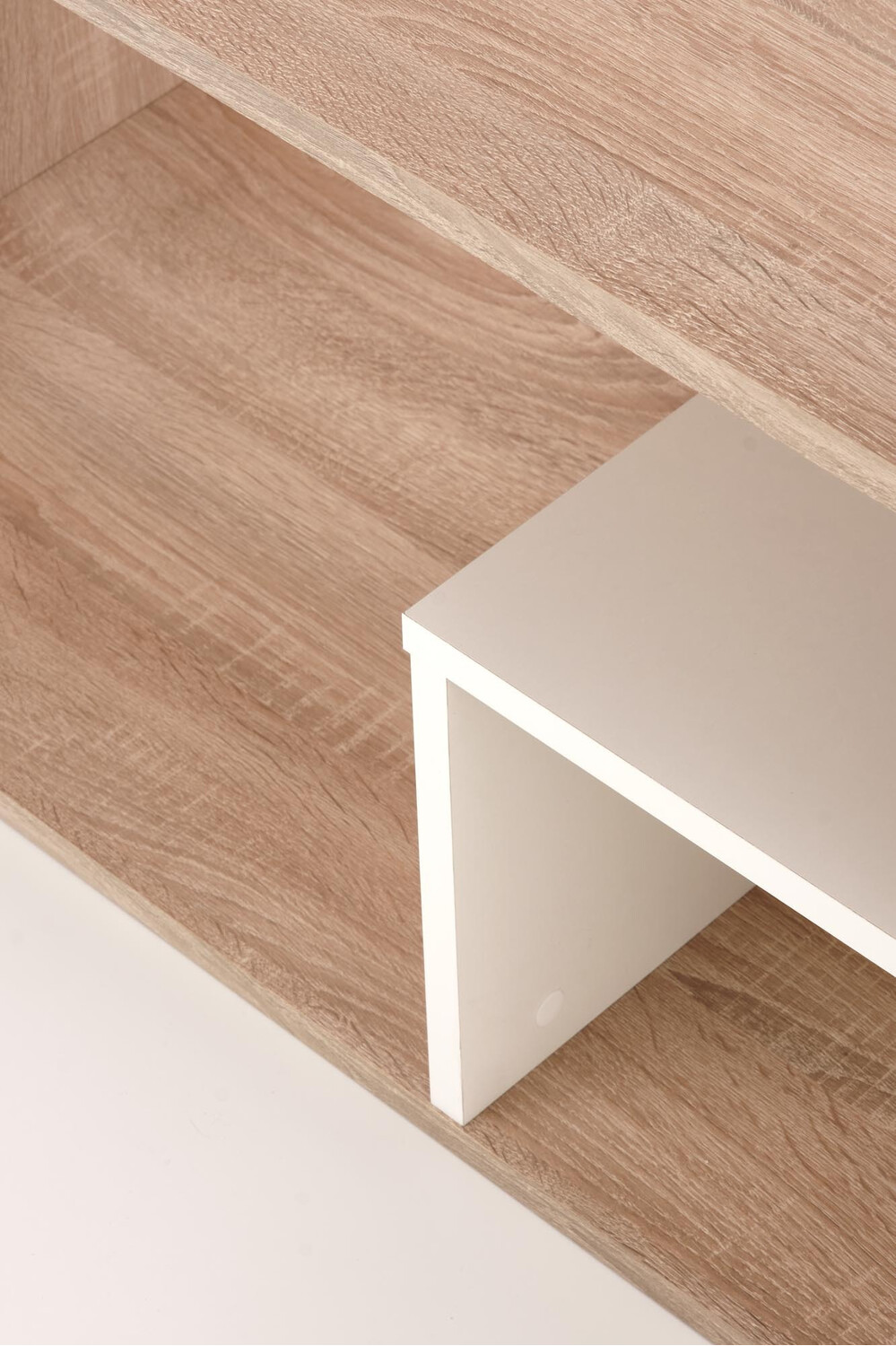 Dohányzóasztal Houston 956 (Sonoma tölgy + Fehér)