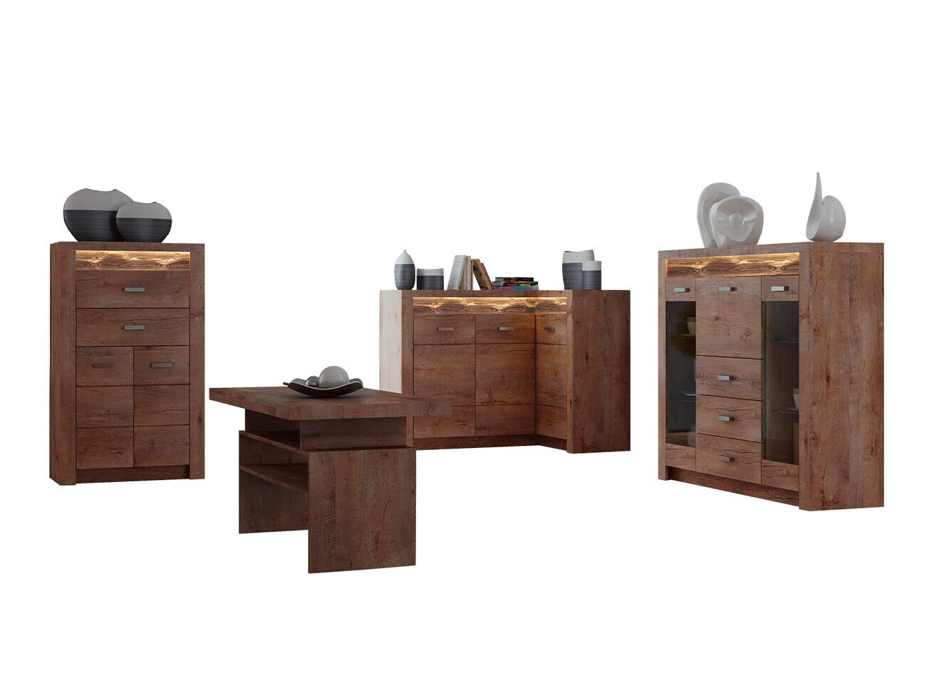 Nappali szett Serfeno 121 (Hamuszürke)