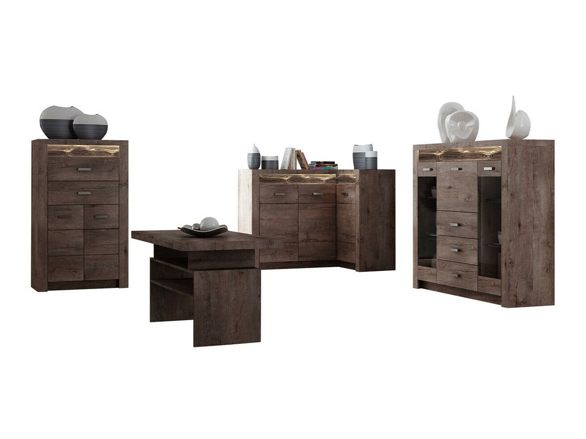 Nappali szett Serfeno 121 (Sötét hamuszürke)