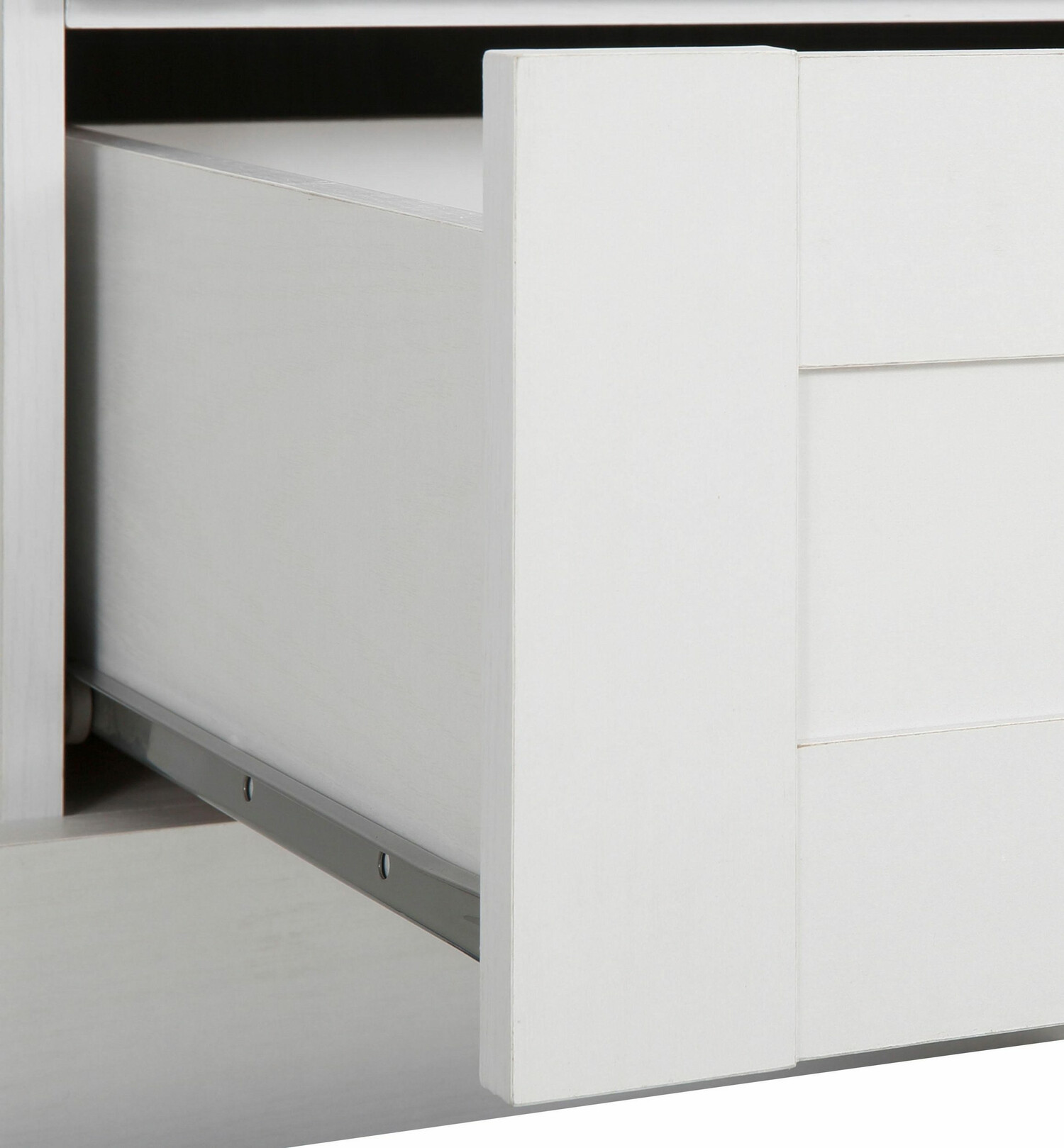 Komód Lirveri 102 (Fehér + Világos tölgy)