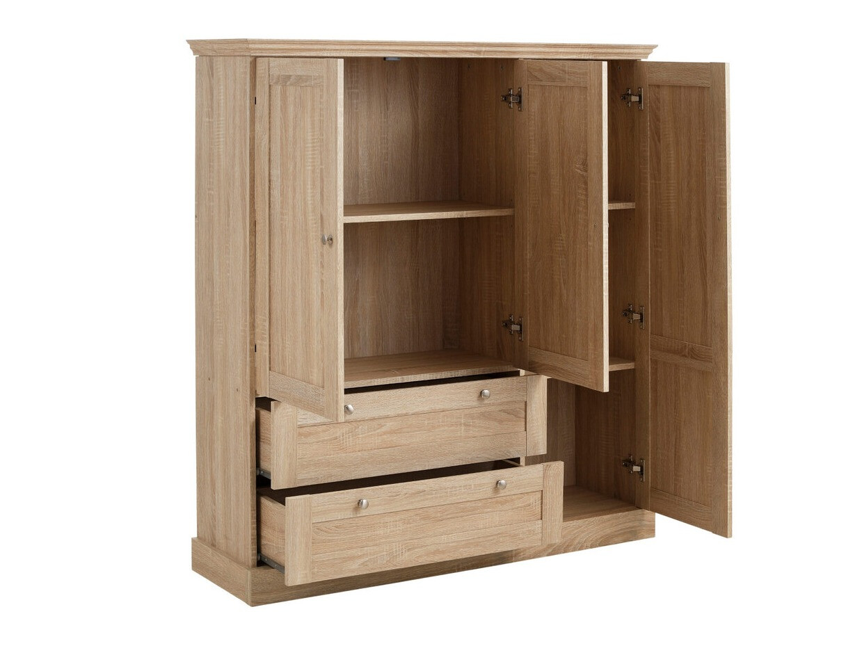 Komód Lirveri 103 (Világos tölgy)