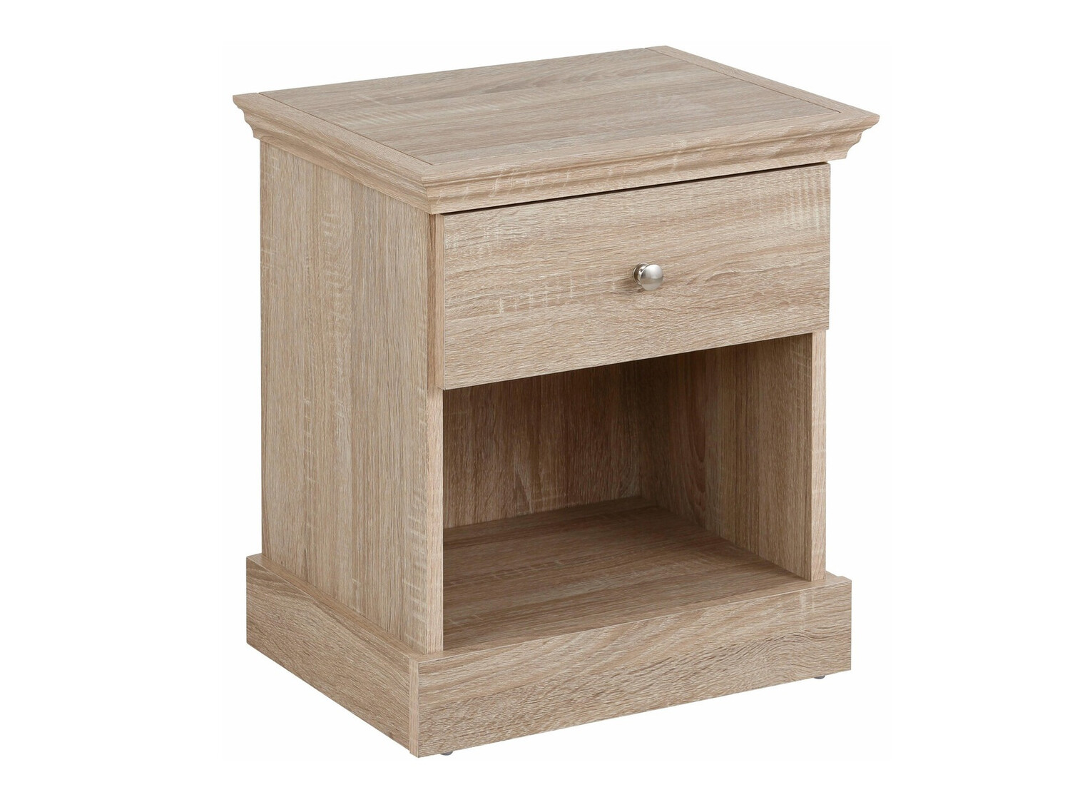 Éjjeliszekrény Lirveri 111 (Világos tölgy)